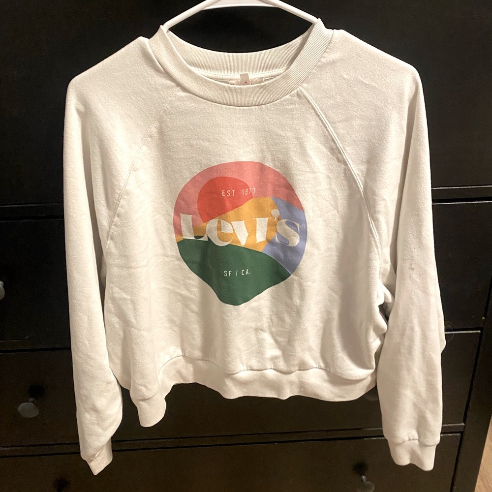 Levi’s crew neck hoodie